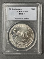 Mt. Rushmore 1oz. Silver Coin