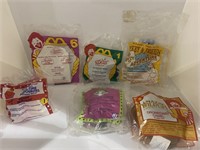 Vintage Mcdonalds Happy Meal Toys - 6 pcs
