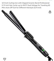 3/4 Inch Curling Iron