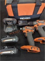 Ridgid 18V subcompact 2-tool combo kit
