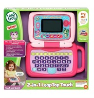 NEW Leap Frog 2-in1 Leaptop Touch Pink