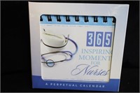 NIB Perpetual Calendar Inspiring Moments Nurses