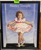 Framed Shirley Temple 15x11