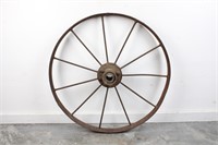 Antique Steel Spoke Wagon Buggy Wheel 26"