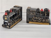 Vintage ceramic locomotive train engine