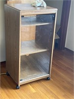 Stero cabinet only !!! with glass door