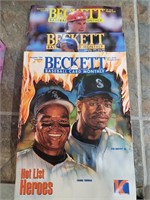 Beckett baseball card books