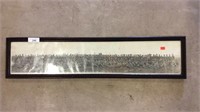 Antique Framed Panoramic Photograph