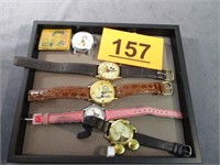 Jewelry Mixed Lot Mickey Mouse Wrist Watches