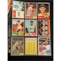 (18) Vintage Baseball Cards