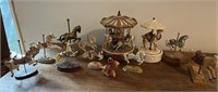 Assorted Carousel Figurines
