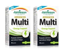 (2Packs) Jamieson Advanced Multivitamin + Energy