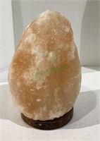 Larger salt rock light measuring 11 inches tall.