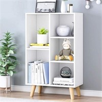 Open Shelf Bookcase - 3-Tier  Warm White