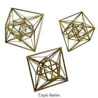 3 Geometric Metatron Spirit Energy Cubes