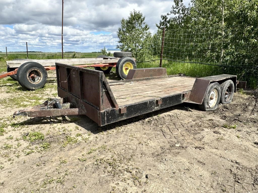 Flatdeck trailer 73" x 16'