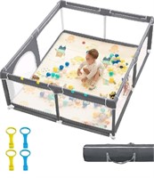 dearlomum Baby Playpen ,70"x60" Sturdy Safety with