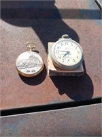 2 OLD POCKET WATCHES