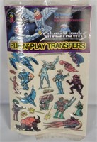 New 1986 Silverhawks Colorforms