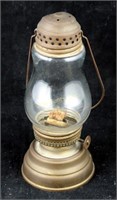 Antique Solid Brass 7" Working Kerosene Lantern