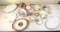 antique hand painted china