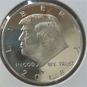 Donald Trump 2018 coin