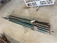 19) 6' USED T-POSTS