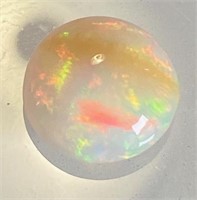 Certified 5.30 Cts Natural Fire Opal