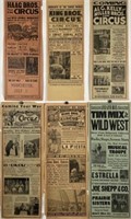 COLLECTION OF CIRCUS BROADSIDES