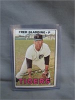 Topps #192 Fred Gladding Detroit Tigers Card