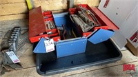 Blue Toolbox W/ Contents To Include