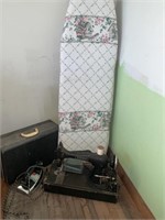 Singer sewing machine iron ironing board