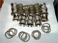 Silver Plate Napkin Rings