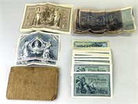Collection of German Paper Currency.