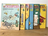 Lot of 6 Charlie Brown Encyclopedias