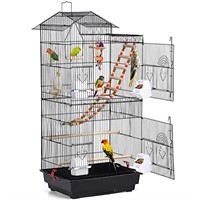 Yaheetech 39'' Roof Top Bird Cage for Small Birds