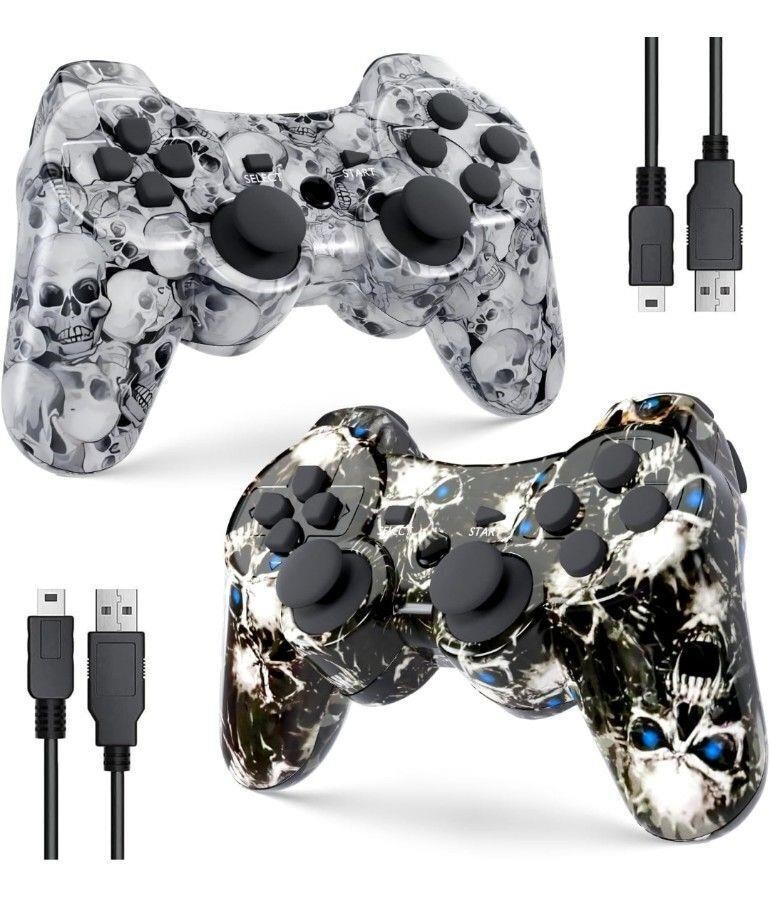 ($29) Wireless Controller for PS3, 2 Pack
