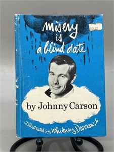 Misery Is a Blind Date by Johnny Carson Book