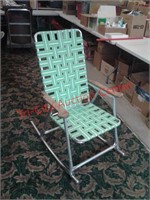 Vintage Folding rocker camping chair