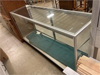 Glass Display case 72 x 20 x 37