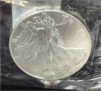 OF) 2015 SILVER AMERICAN EAGLE, GEM BRILLIANT