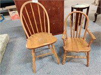 2 Small antique chairs