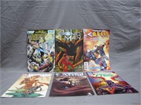 6 Assorted Adventure Hero Comics