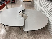 2pcs- 6ft student tables