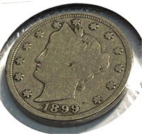 1899 Liberrty Head V Nickel