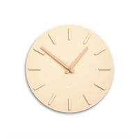 NEW- Kvell Light Pink Wall Clock 10"x1.5" - $35