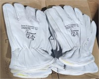 New 7 Left Handed Leather Gloves