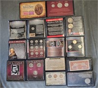 P729- Coin Collection In Folders