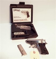 Walther Mod PPK, 380 auto cal, semi-auto Pistol