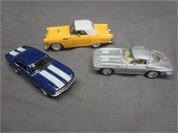 Diecast Cars w/ Pull Back Racing Action